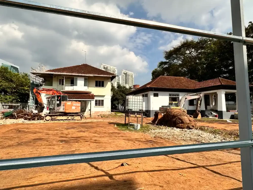 32 Gilstead Road Demolition In Progress on 5 Dec 2023