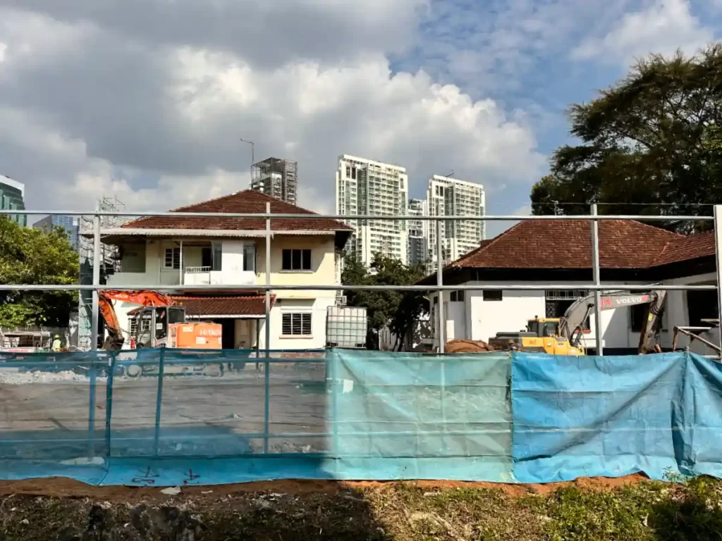 32 Gilstead Road Demolition In Progress on 5 Dec 2023