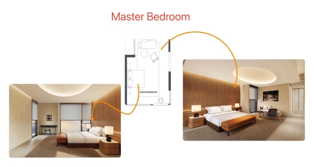 32 Gilstead Master BedRoom Floor Plan and Images